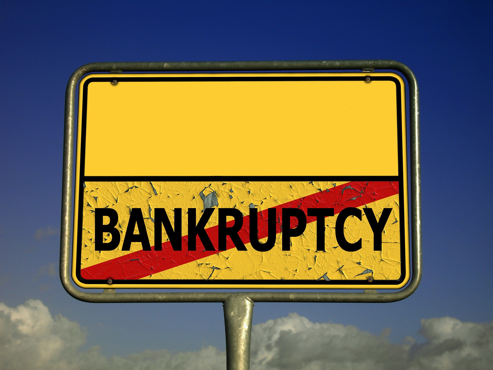 Effect of bankruptcy